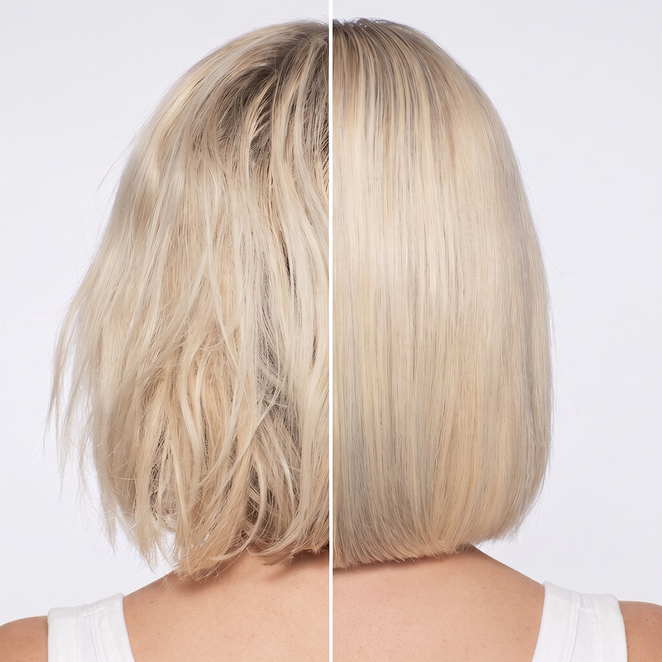 Vorher-Nachher-Bildpaar: Haar